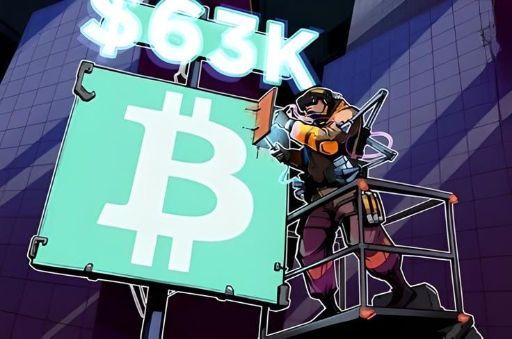 Các Nhà Giao Dịch Bitcoin Nhìn Về Mức $63K Trước FOMC, Đóng Cửa Giá BTC Tháng Tới