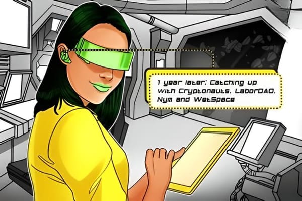 Cryptonauts, LaborDAO, Nym và WetSpace cập nhật tình hình crypto trên The Agenda